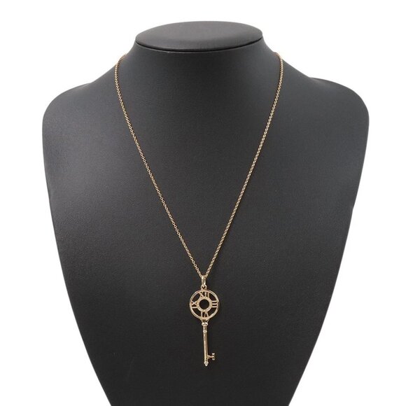 TIFFANY&Co. Atlas Key Necklace 18K Pink Gold - Picture 3 of 8